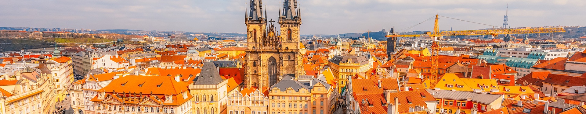 Praga, Viena e Budapeste de comboio