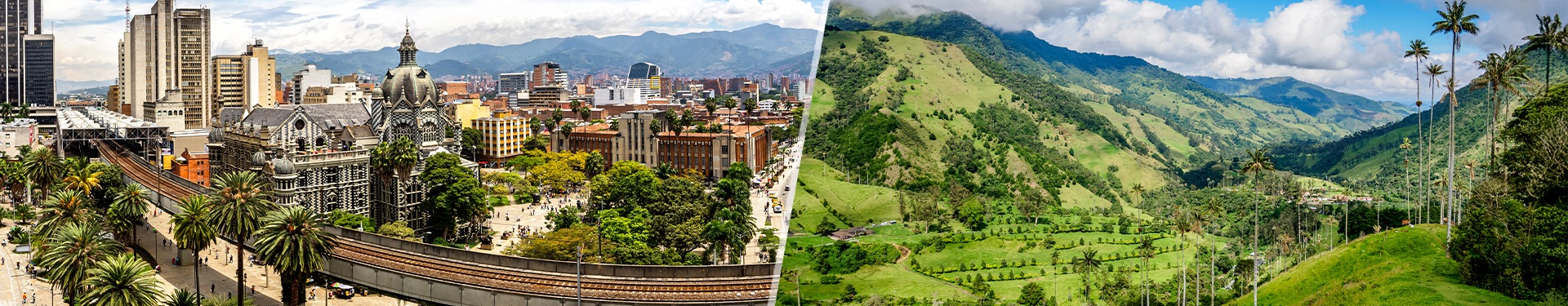 Medellín, Pereira e Eixo Cafeeiro
