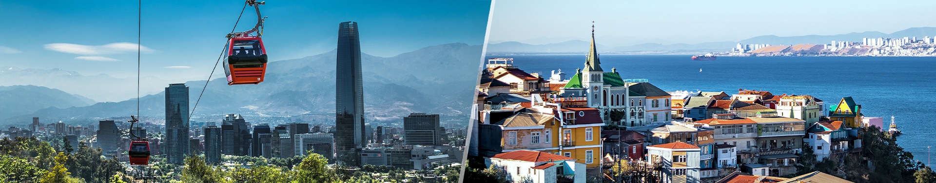 Santiago e Valaparaiso