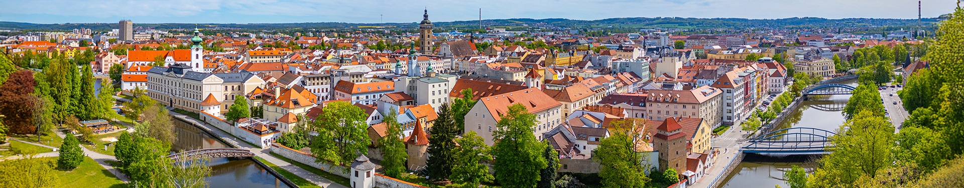 Praga, Ceské Budejovice e Brno