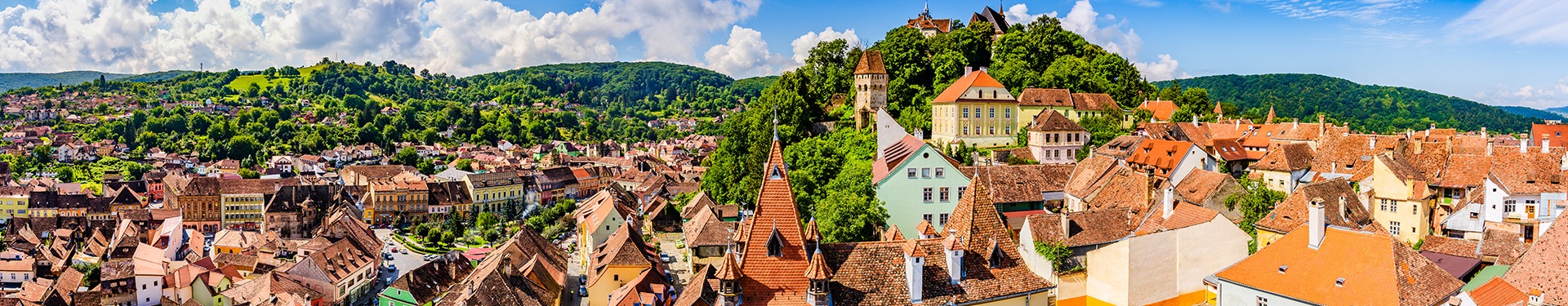 Bucareste, Sighisoara e Sibiu