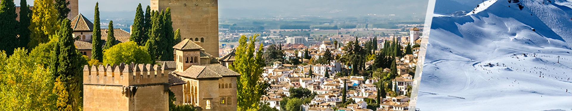 Granada e Serra Nevada com carro alugado