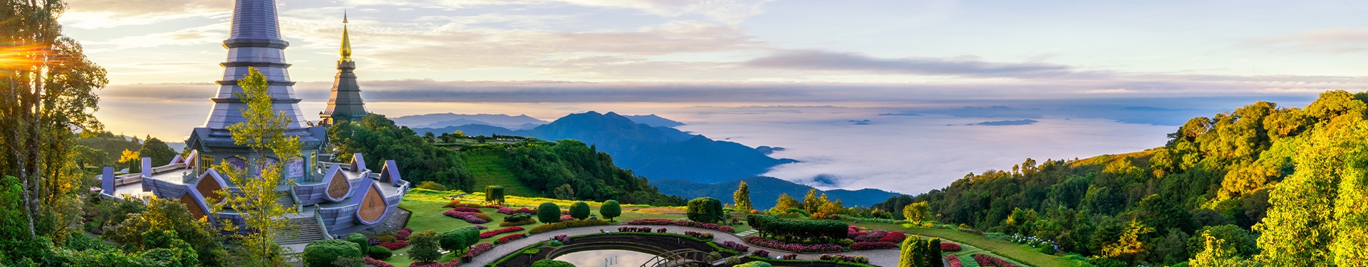 Banguecoque, Chiang Rai e Chiang Mai