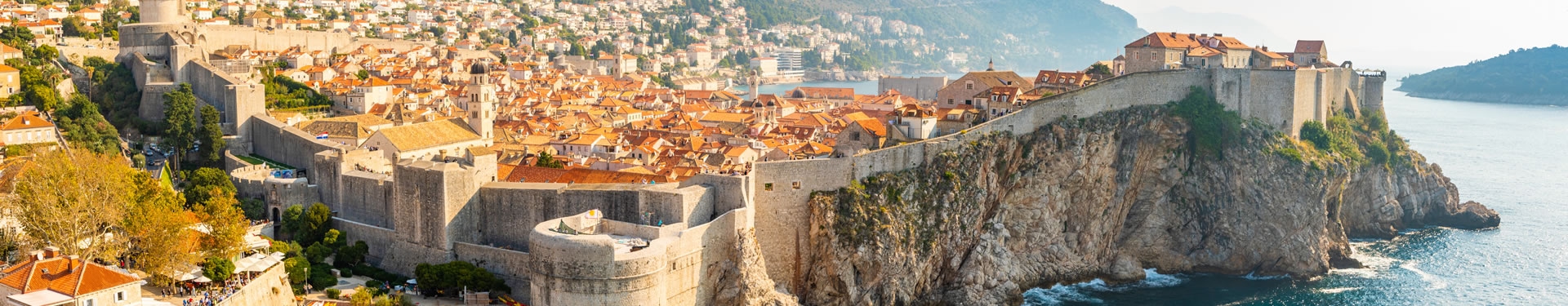 Percurso de Dubrovnik a Split