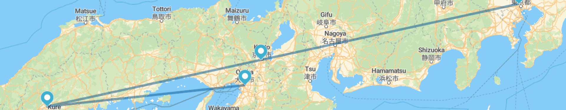 Tóquio, Quioto, Hiroshima e Osaka