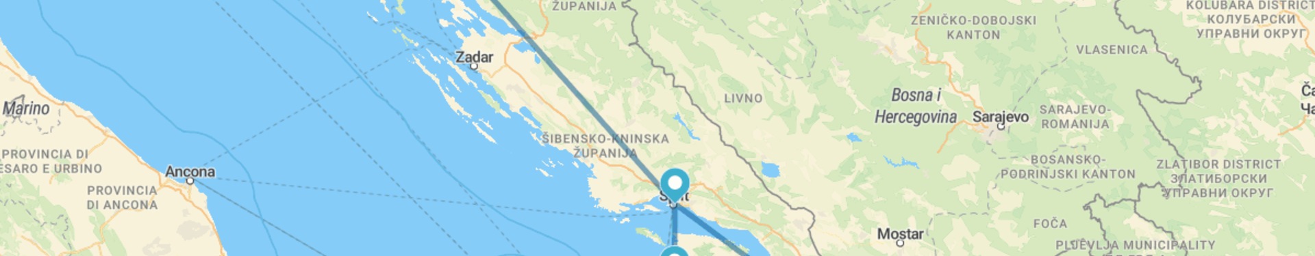 De Split a Dubrovnik com a Ilha de Hvar
