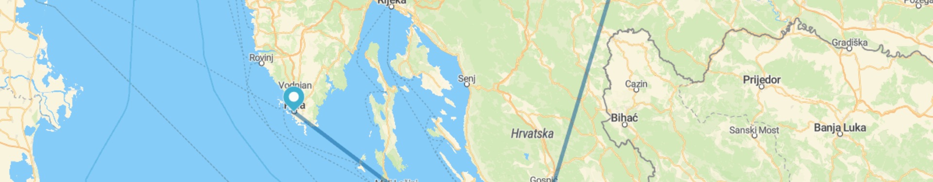 Zagrebe, Zadar e Pula