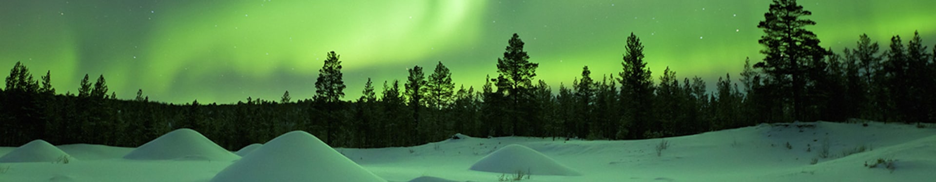 Especial Fim de Ano Lapônia, Auroras Boreais e Pai Natal com iglu de vidro