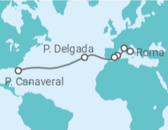 Itinerário do Cruzeiro França, Espanha, Portugal - NCL Norwegian Cruise Line