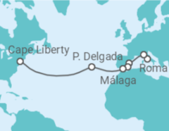 Itinerário do Cruzeiro Itália, Espanha, Portugal - Royal Caribbean