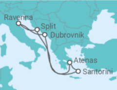 Itinerário do Cruzeiro Explorar as Ilhas Gregas III - Royal Caribbean