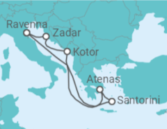 Itinerário do Cruzeiro Montenegro, Grécia, Croácia - Royal Caribbean