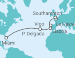 Itinerário do Cruzeiro Portugal, Gibraltar, Espanha - NCL Norwegian Cruise Line