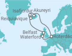 Itinerário do Cruzeiro Islândia - Celebrity Cruises