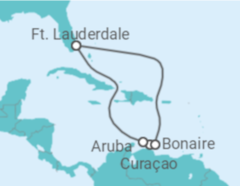 Itinerário do Cruzeiro Aruba, Curaçao - Celebrity Cruises