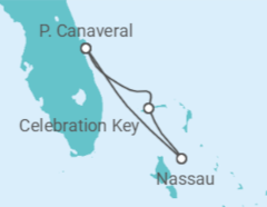 Itinerário do Cruzeiro Bahamas - Carnival Cruise Line