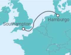 Itinerário do Cruzeiro Alemanha - Cunard