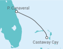 Itinerário do Cruzeiro EUA - Disney Cruise Line