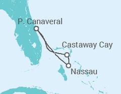 Itinerário do Cruzeiro EUA - Disney Cruise Line