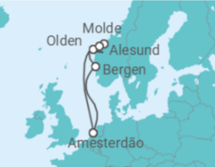 Itinerário do Cruzeiro Noruega - Celebrity Cruises