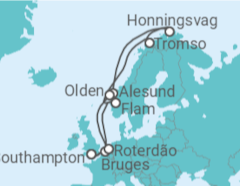 Itinerário do Cruzeiro Bélgica, Noruega, Holanda - Celebrity Cruises