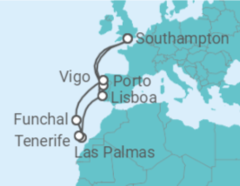 Itinerário do Cruzeiro Ilhas Canárias (Espanha) - Celebrity Cruises