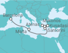 Itinerário do Cruzeiro Malta, Grécia, Turquia - Celebrity Cruises