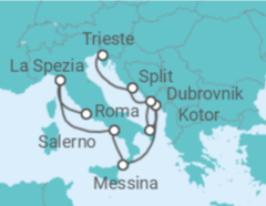 Itinerário do Cruzeiro Itália, Montenegro, Croácia - Celebrity Cruises