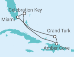 Itinerário do Cruzeiro Bahamas - Carnival Cruise Line