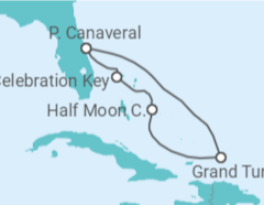 Itinerário do Cruzeiro Bahamas - Carnival Cruise Line