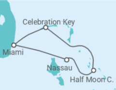 Itinerário do Cruzeiro Bahamas - Carnival Cruise Line