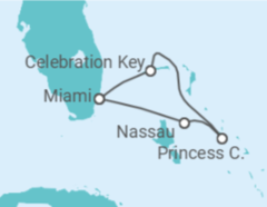 Itinerário do Cruzeiro Bahamas - Carnival Cruise Line