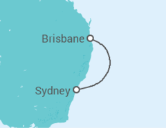 Itinerário do Cruzeiro Austrália - Princess Cruises