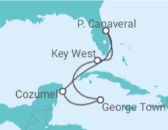 Itinerário do Cruzeiro EUA, Ilhas Caimão, México - Celebrity Cruises