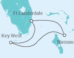 Itinerário do Cruzeiro EUA, Bahamas - Celebrity Cruises