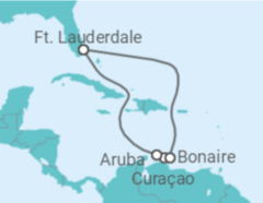 Itinerário do Cruzeiro Curaçao, Aruba, Bonaire, Santo Eustáquio e Saba - Celebrity Cruises