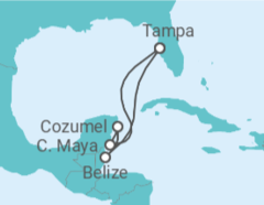 Itinerário do Cruzeiro México, Belize - Celebrity Cruises