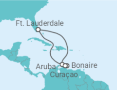 Itinerário do Cruzeiro Aruba, Bonaire, Santo Eustáquio e Saba, Curaçao - Celebrity Cruises