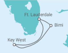 Itinerário do Cruzeiro EUA - Celebrity Cruises