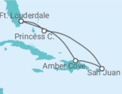 Itinerário do Cruzeiro Porto Rico - Princess Cruises