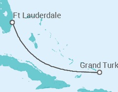 Itinerário do Cruzeiro Bahamas - Princess Cruises