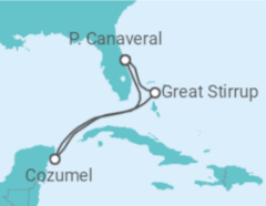 Itinerário do Cruzeiro México - NCL Norwegian Cruise Line
