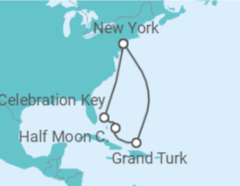 Itinerário do Cruzeiro Bahamas - Carnival Cruise Line