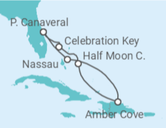 Itinerário do Cruzeiro Bahamas - Carnival Cruise Line