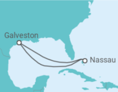 Itinerário do Cruzeiro Bahamas - Carnival Cruise Line