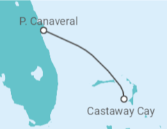 Itinerário do Cruzeiro EUA - Disney Cruise Line