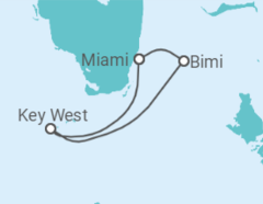 Itinerário do Cruzeiro EUA - Virgin Voyages