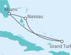 Itinerário do Cruzeiro Bahamas - Royal Caribbean