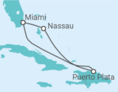 Itinerário do Cruzeiro Bahamas - Royal Caribbean