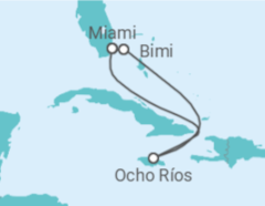 Itinerário do Cruzeiro Jamaica - Virgin Voyages